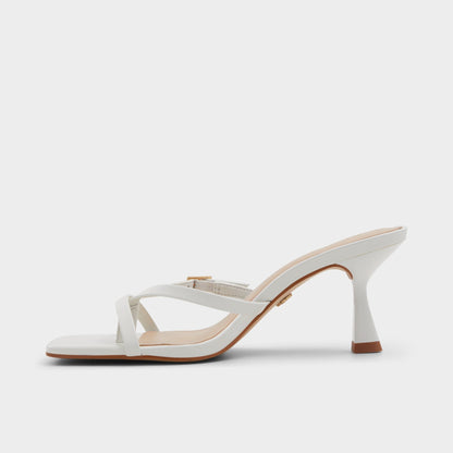 Gannever White/Bone Women's Heeled sandals -  Aldo White/Bone