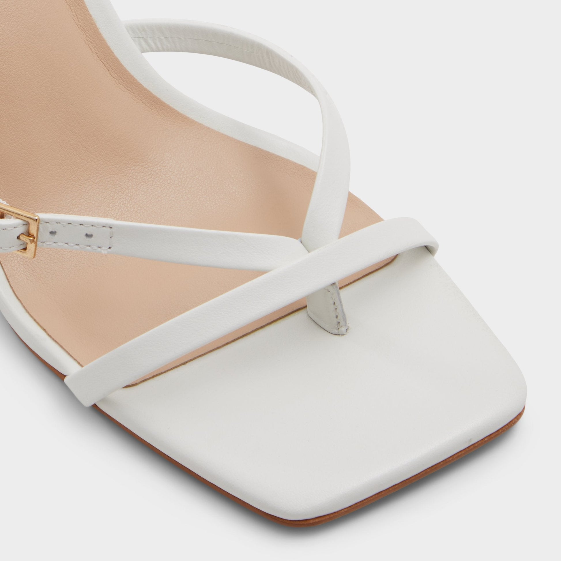 Gannever White/Bone Women's Heeled sandals -  Aldo White/Bone
