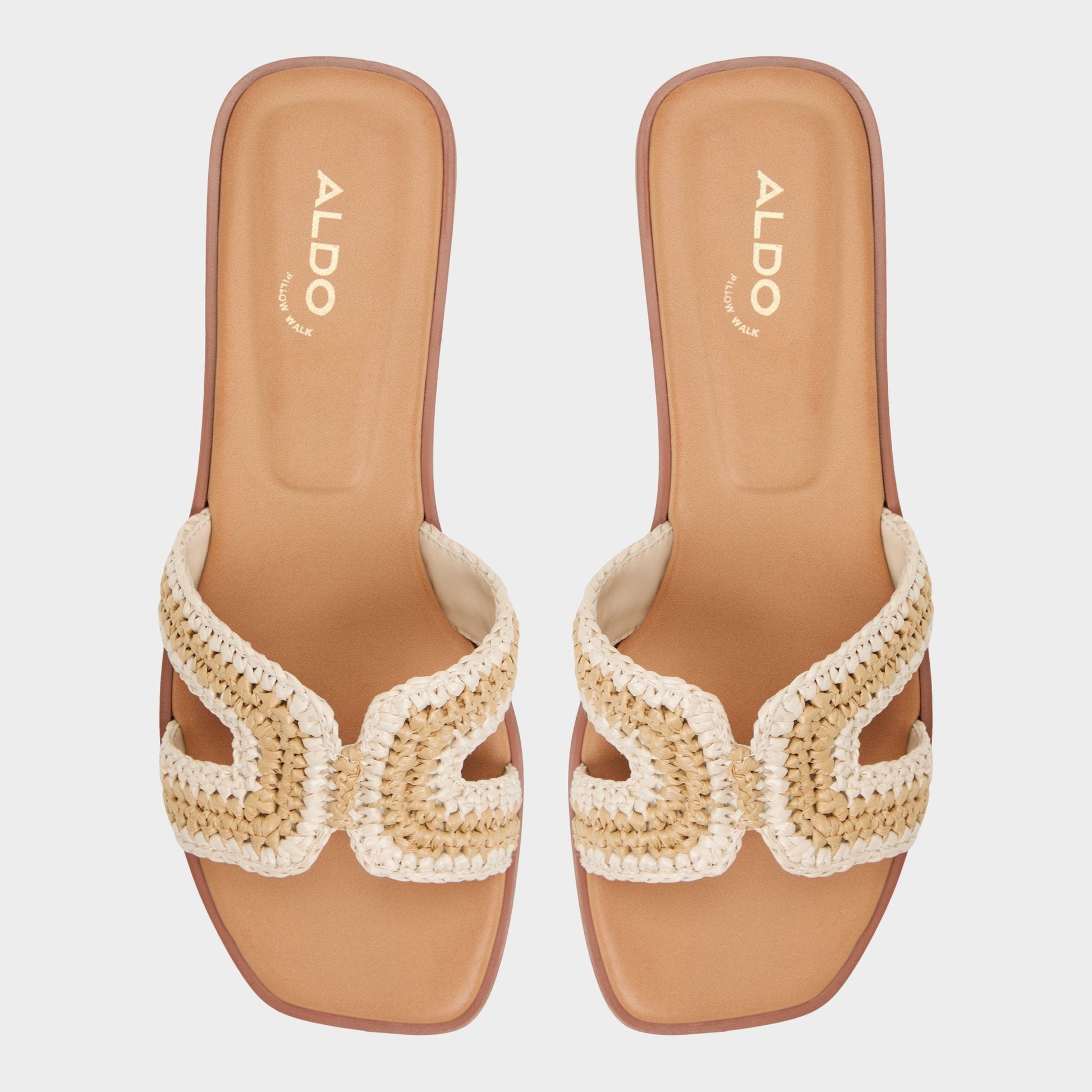 Itsandal Beige Women's Flats - Slide sandal Aldo Beige