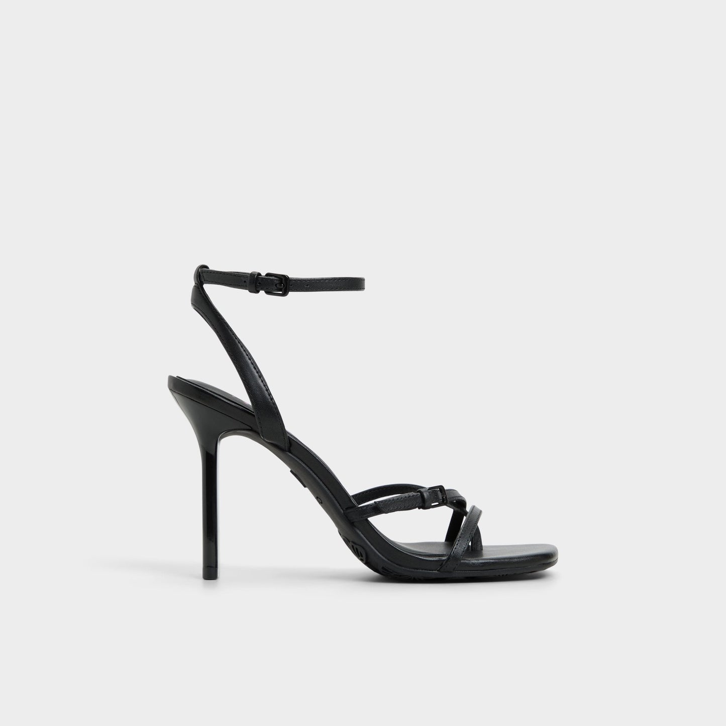 Conney Black Women's Heeled sandals - Strappy heeled sandal, Stiletto heel Aldo Black