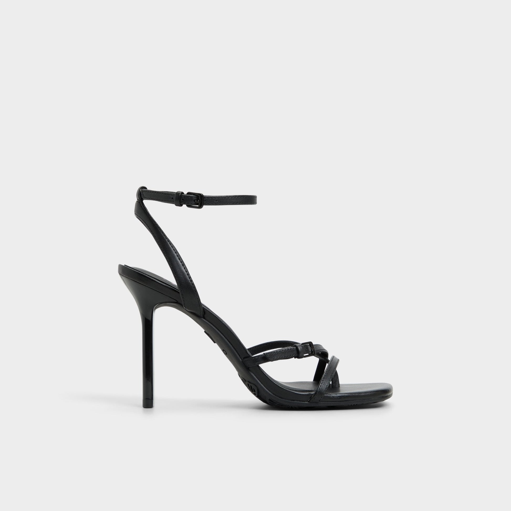 Conney Black Women's Heeled sandals - Strappy heeled sandal, Stiletto heel Aldo Black