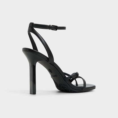 Conney Black Women's Heeled sandals - Strappy heeled sandal, Stiletto heel Aldo Black