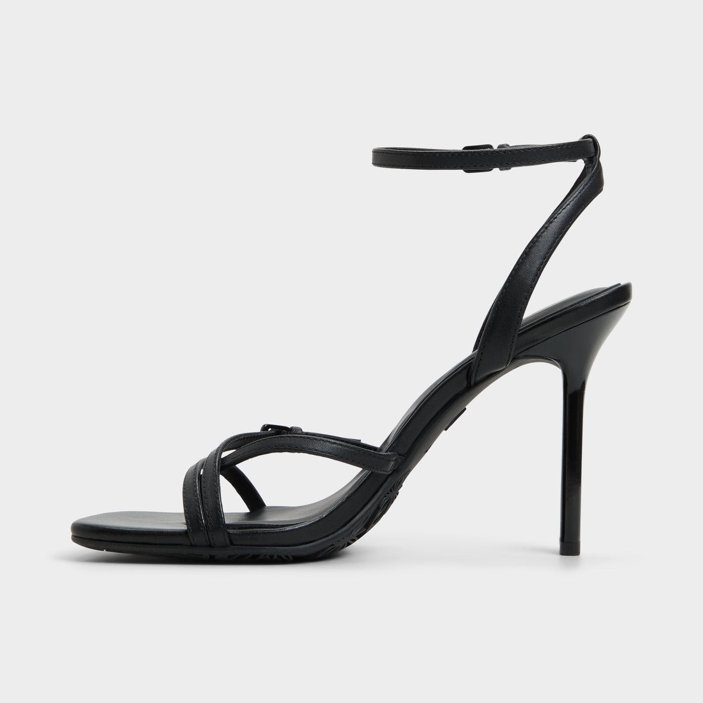 Conney Black Women's Heeled sandals - Strappy heeled sandal, Stiletto heel Aldo Black