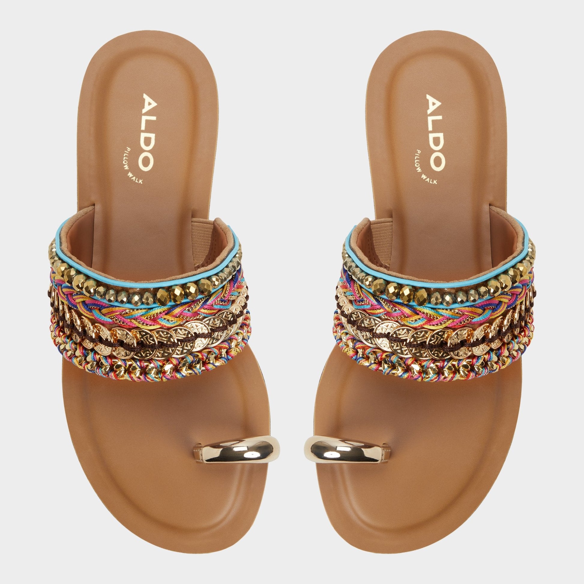 Beachwalk Multicolor Women's Flats - Slide sandal Aldo Multicolor