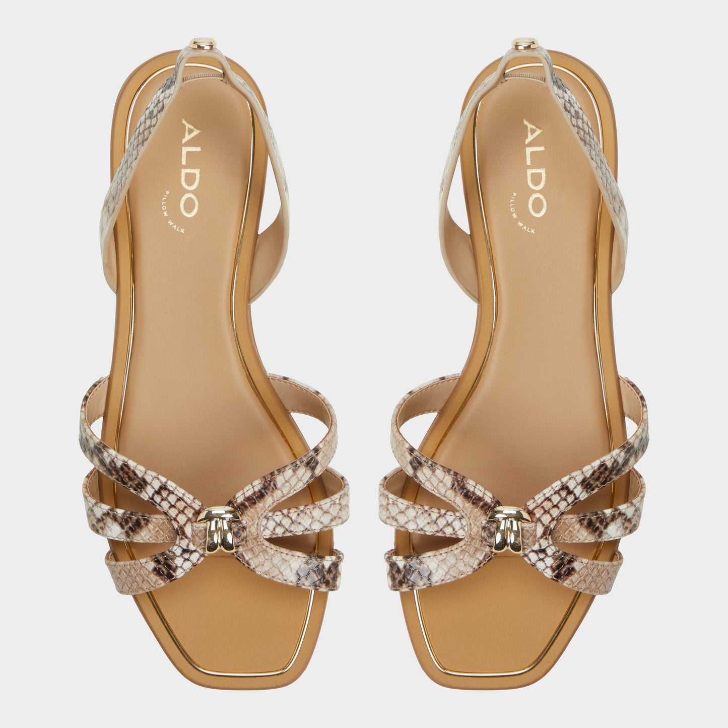 Marassita Brown Multi Women's Slingbacks - Flat sandal Aldo Brown Multi