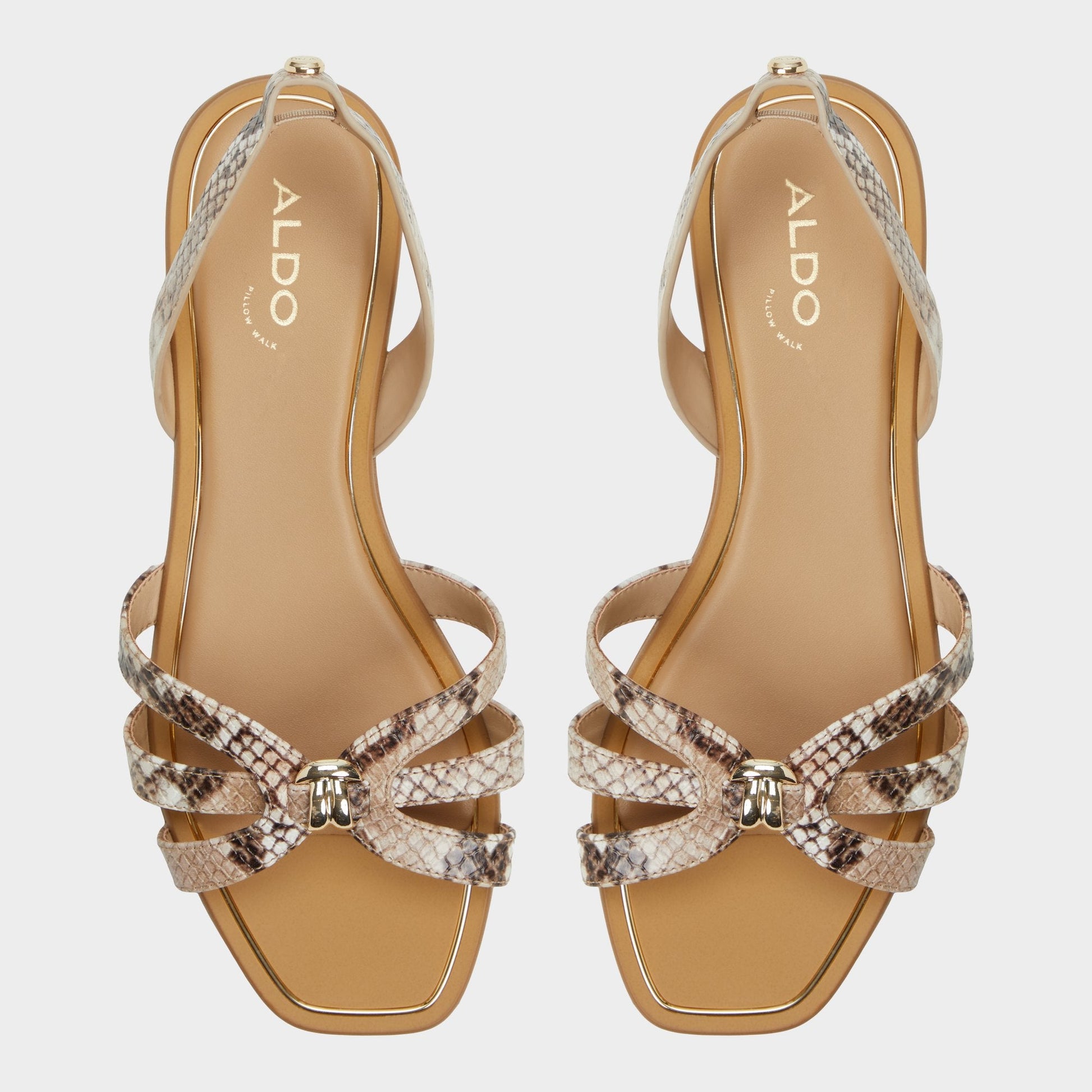 Marassita Brown Multi Women's Slingbacks - Flat sandal Aldo Brown Multi