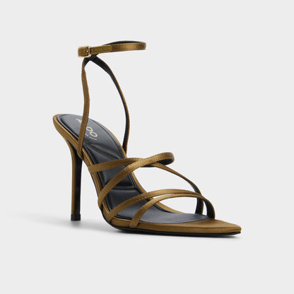 Solania Other Green Women's Strappy sandals - Strappy heeled sandal, Stiletto heel Aldo Other Green