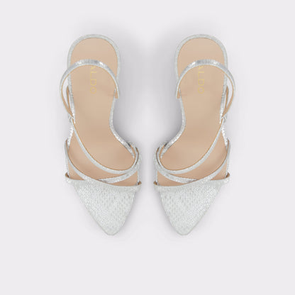 Resurge in Silver - Strappy stiletto sandal, Stiletto heel Aldo Silver