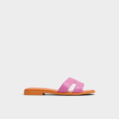 Itsandal Bright Pink Women's Flats - Slide sandal Aldo Bright Pink