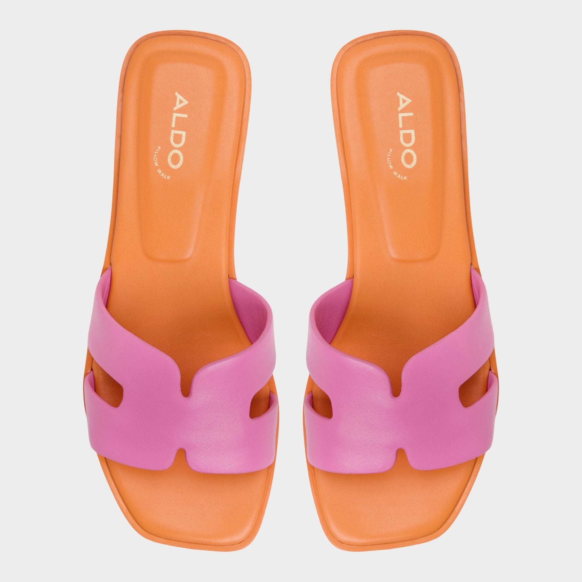 Itsandal Bright Pink Women's Flats - Slide sandal Aldo Bright Pink