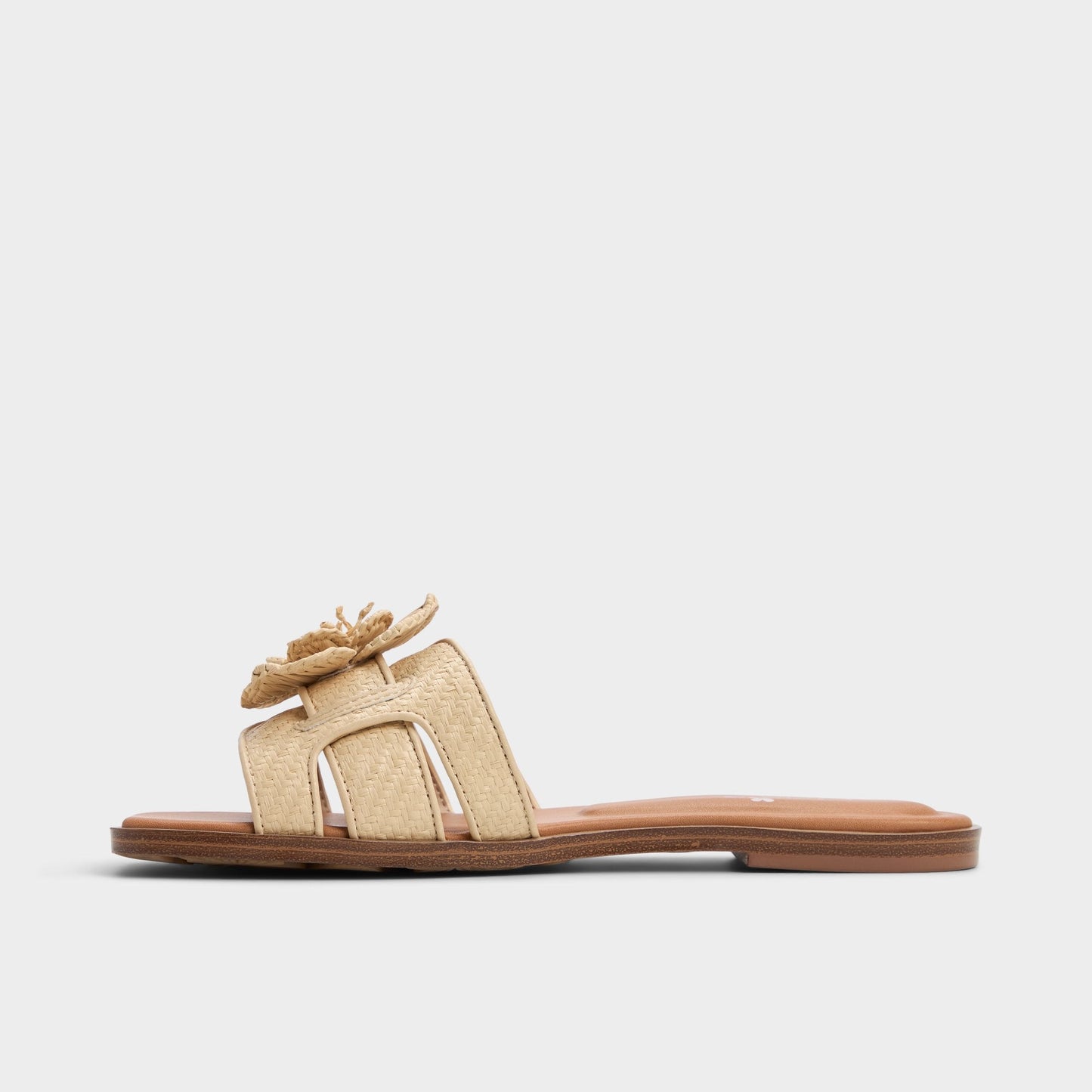 Seaflower Light Beige Women's Flats - Slide sandal Aldo Light Beige
