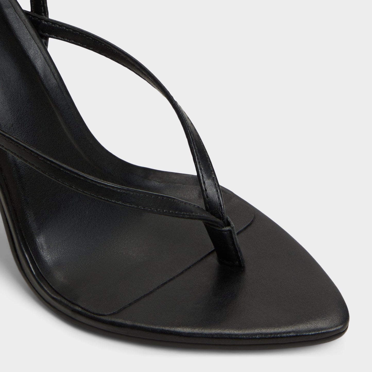 Abyfindley Black Women's Strappy sandals - Heeled flip flop, Stiletto heel Aldo Black