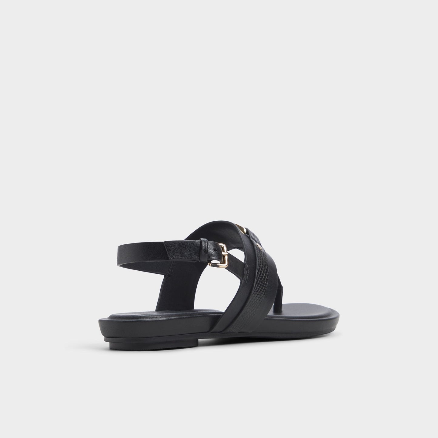 Taylen Black Women's Footbed sandals - T-strap sandal Aldo Black