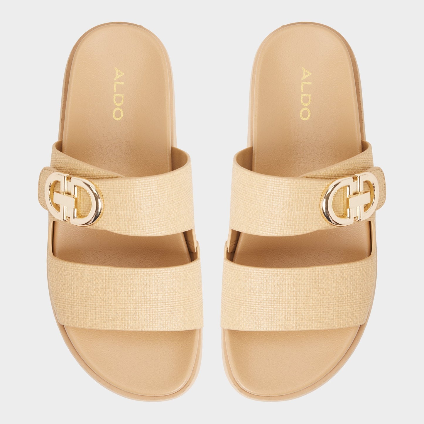 Daisymae Natural Women's Footbed sandals -  Aldo Natural