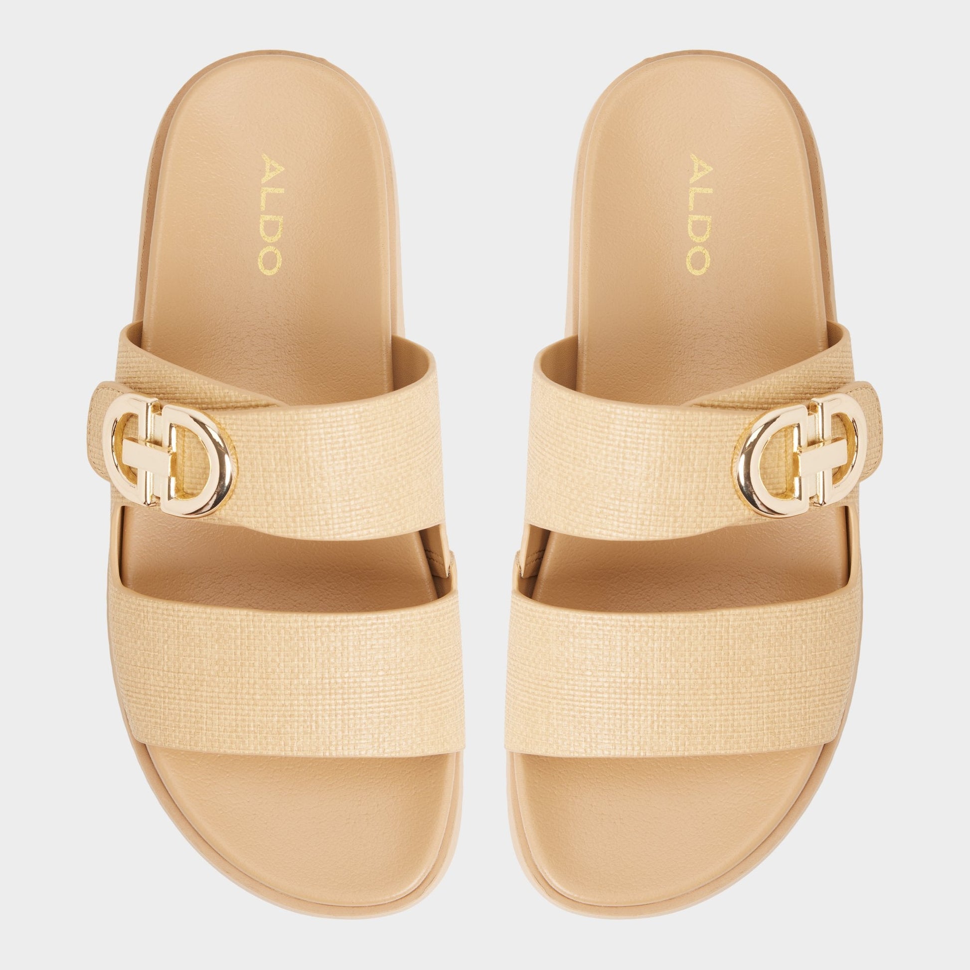 Daisymae Natural Women's Footbed sandals -  Aldo Natural