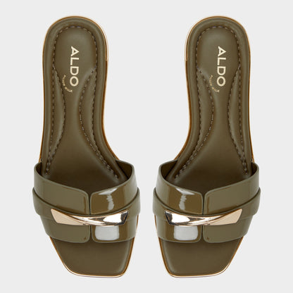Darlina Other Green Women's Flats - Slide sandal Aldo Other green