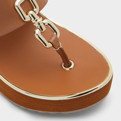Maesllan Medium Brown Women's Wedges - Wedge sandal, Wedge heel Aldo Medium Brown