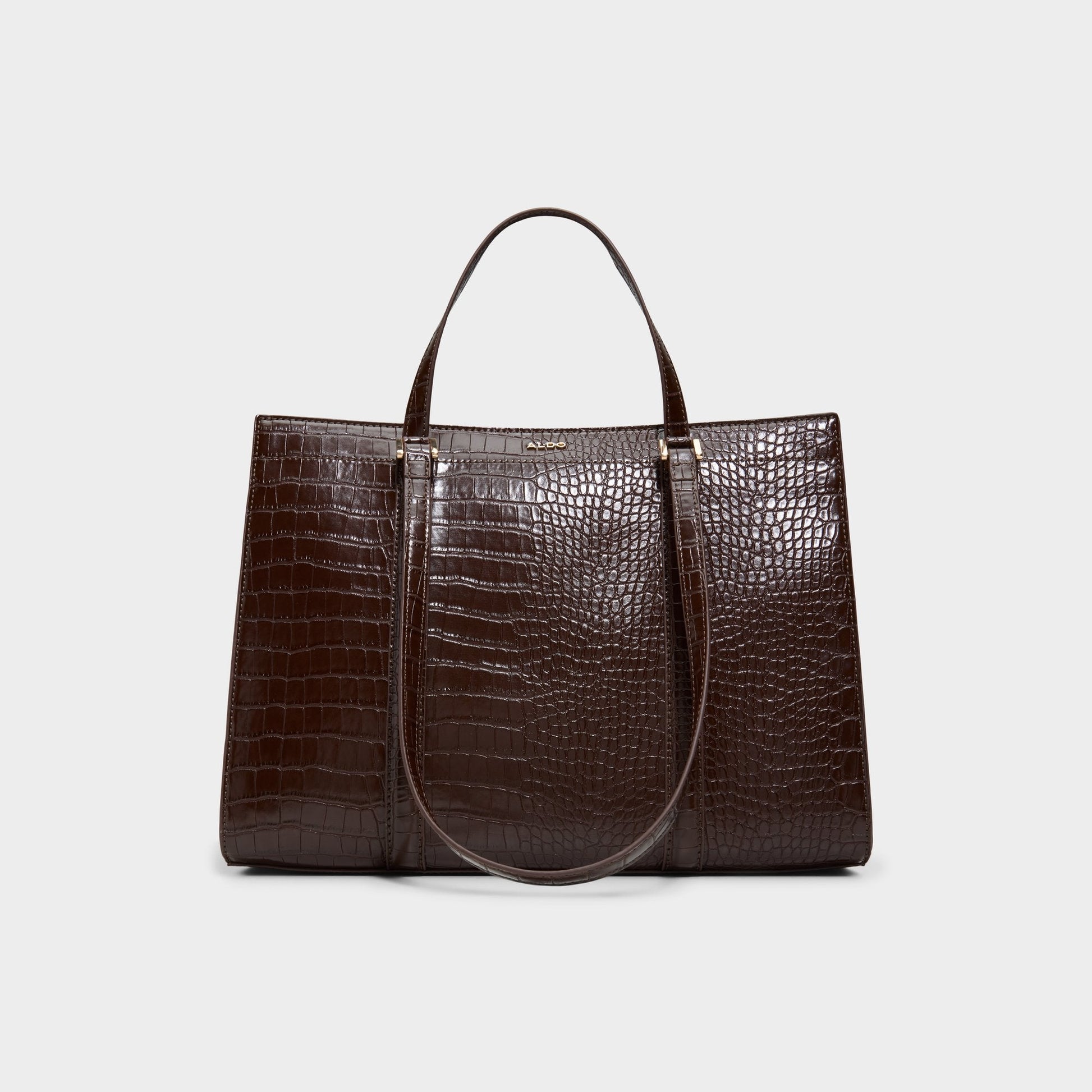 Ninetofivee in Dark Brown - Tote bag Aldo Dark Brown