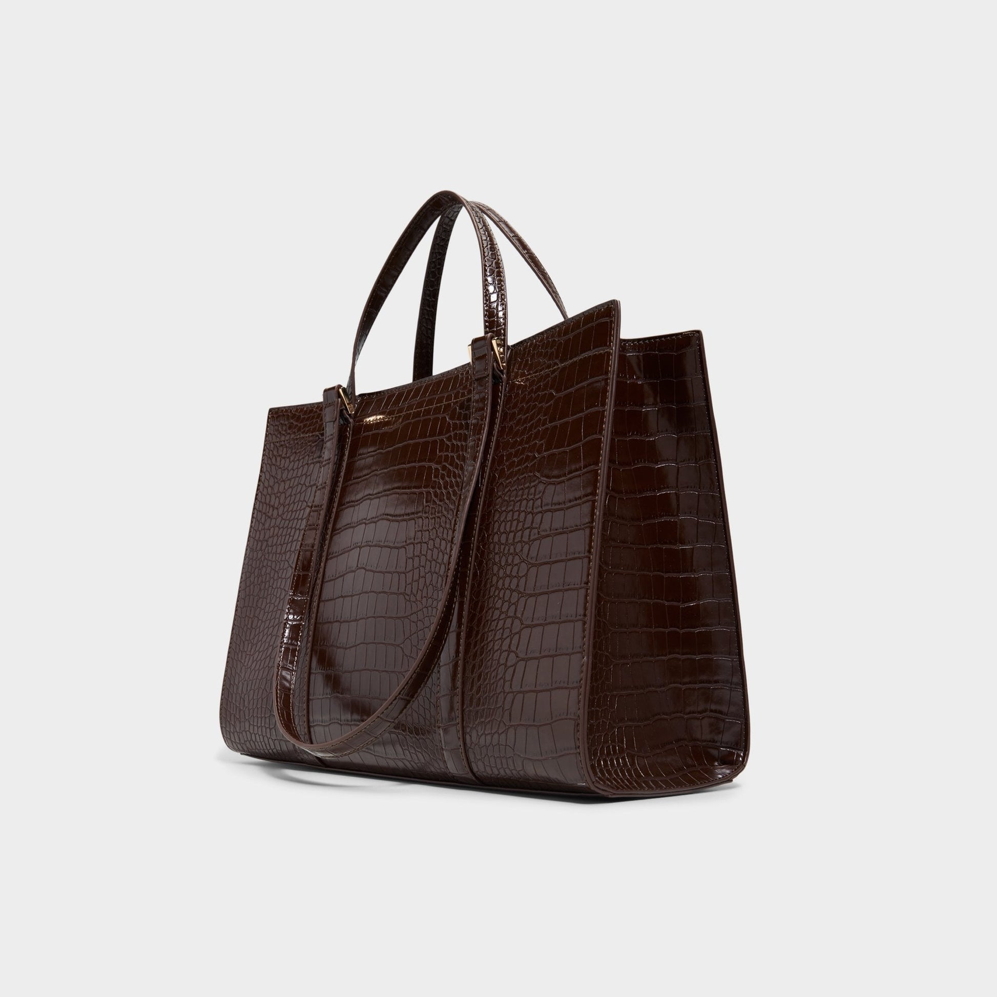 Ninetofivee in Dark Brown - Tote bag Aldo Dark Brown