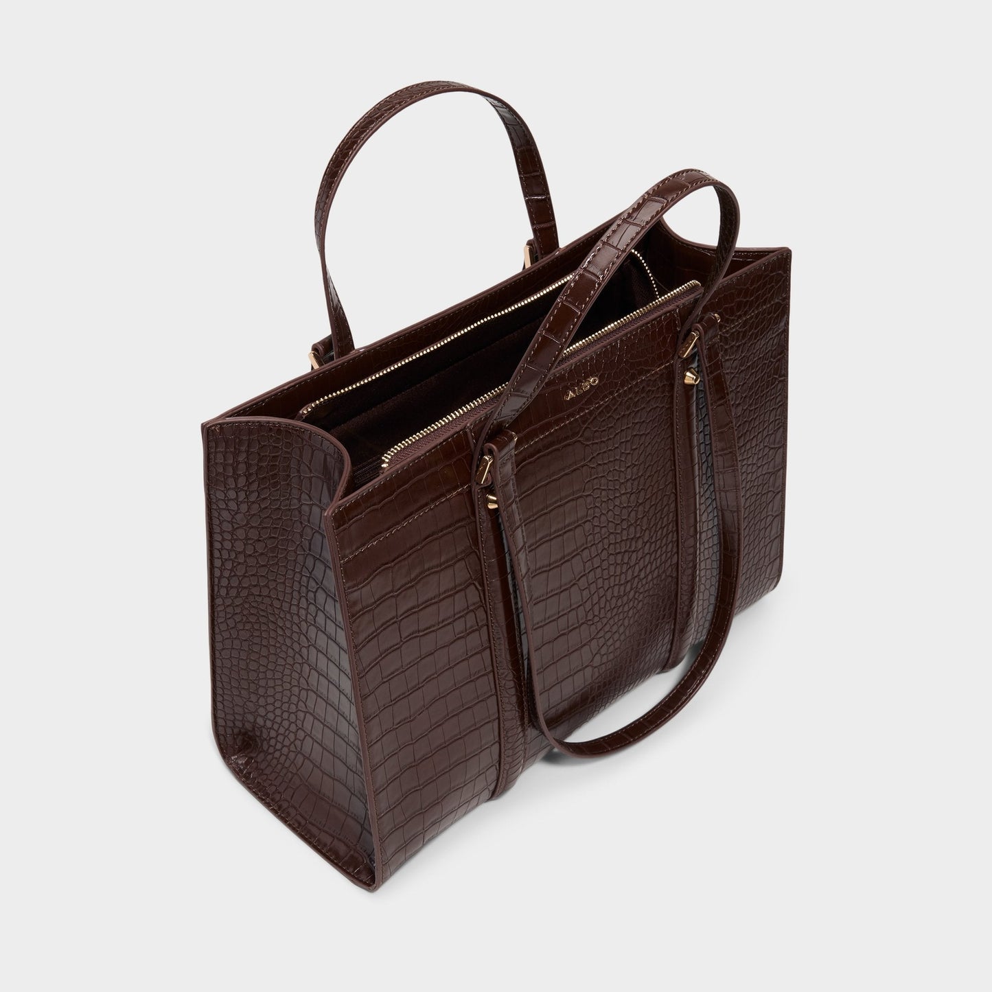Ninetofivee in Dark Brown - Tote bag Aldo Dark Brown