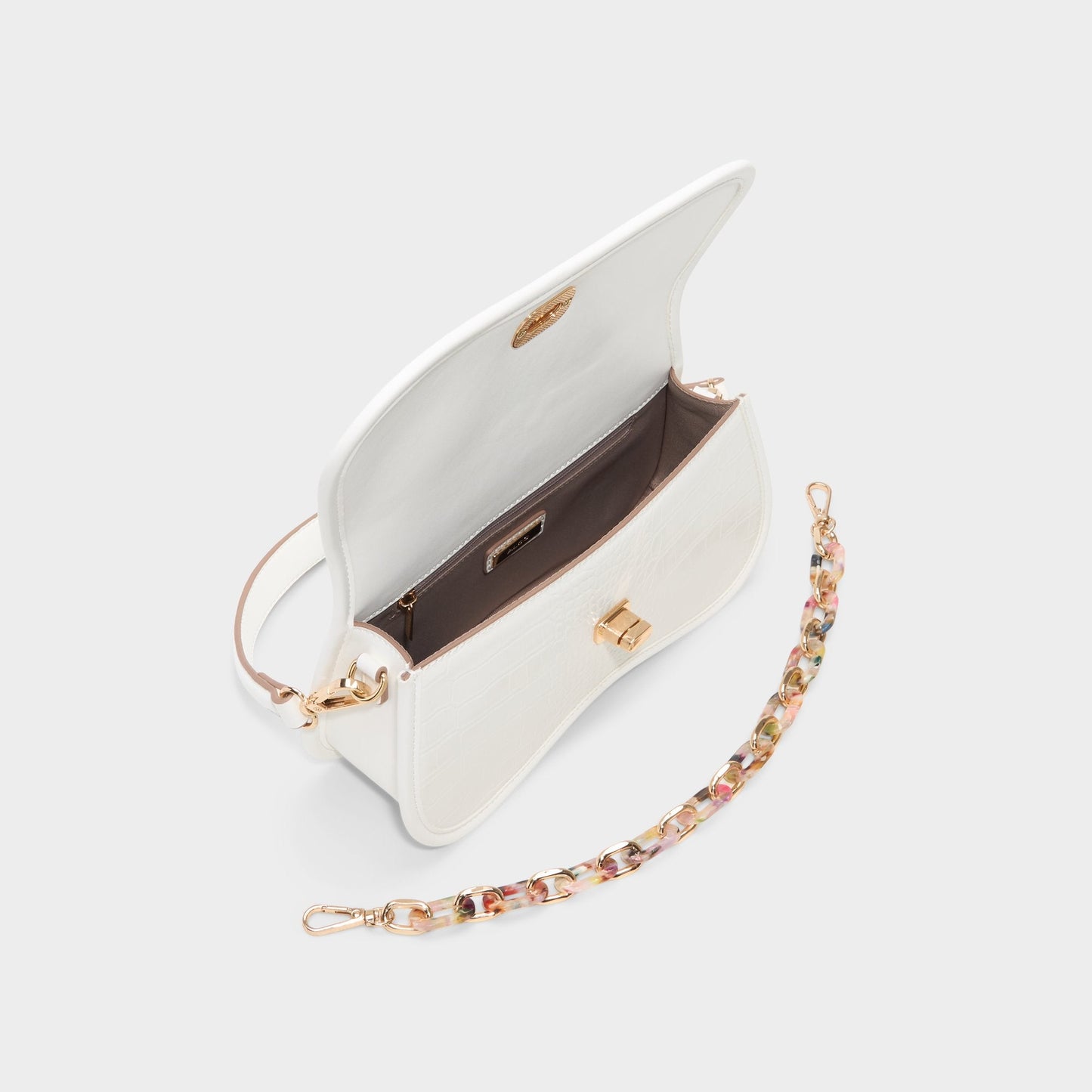 Clappertonnx in White - Shoulder bag Aldo White