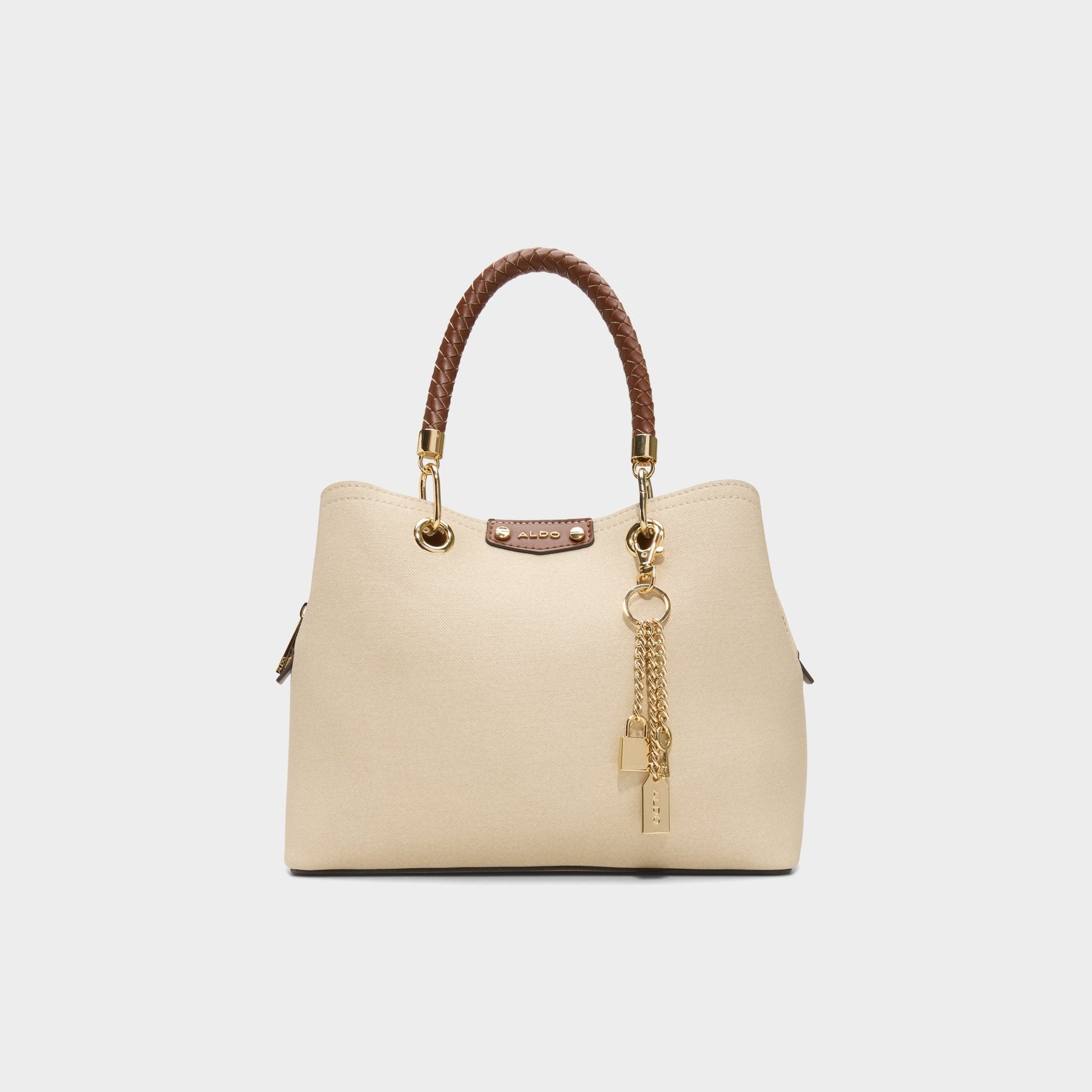 Lothycann in Tan Combo - Satchel bag Aldo Tan combo