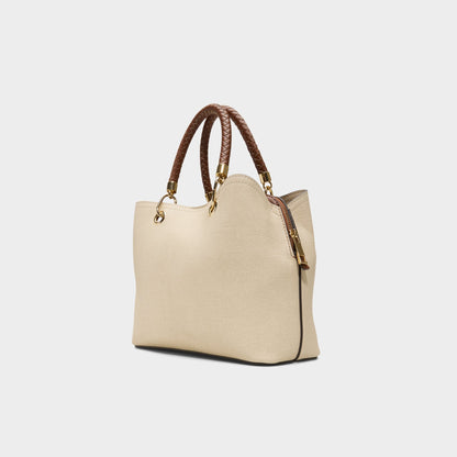Lothycann in Tan Combo - Satchel bag Aldo Tan combo