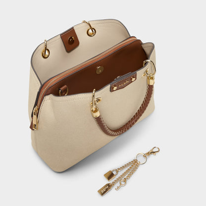 Lothycann in Tan Combo - Satchel bag Aldo Tan combo