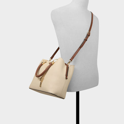 Lothycann in Tan Combo - Satchel bag Aldo Tan combo