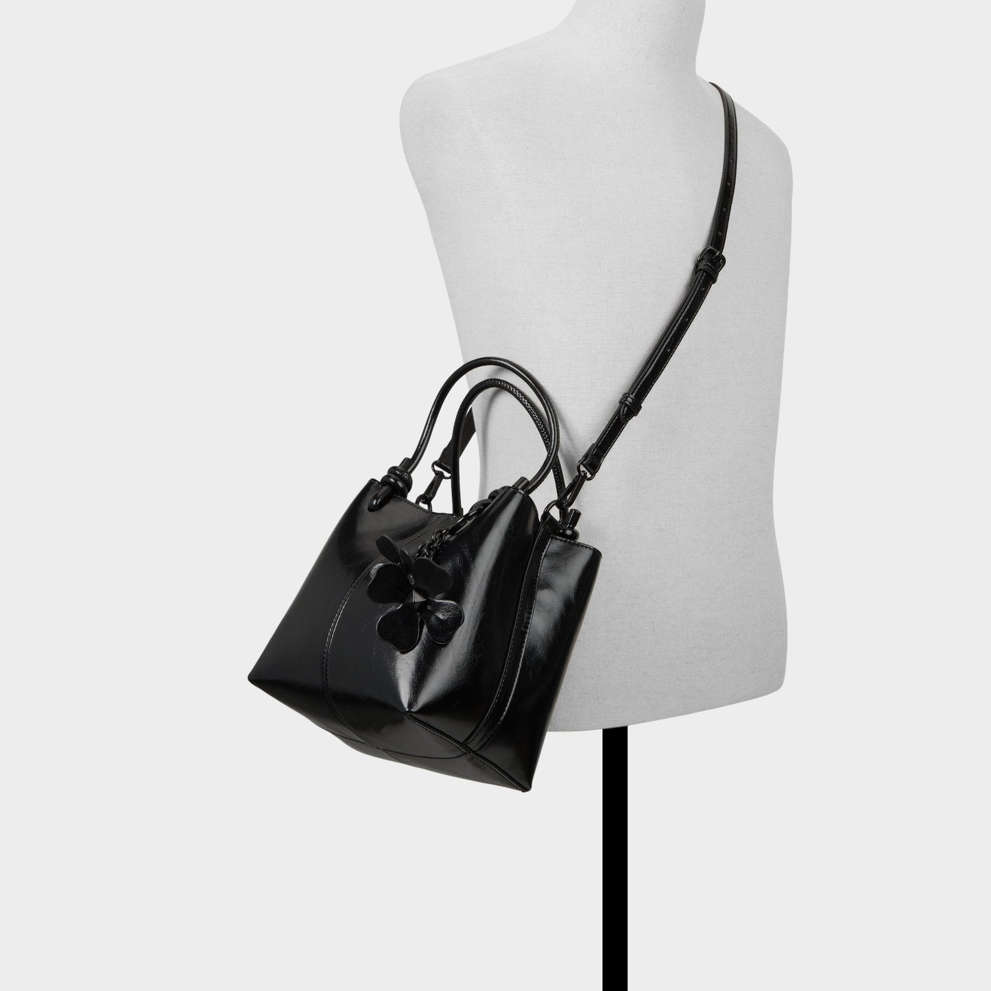 Evililyaa in Black Black - Satchel bag Aldo Black/Black