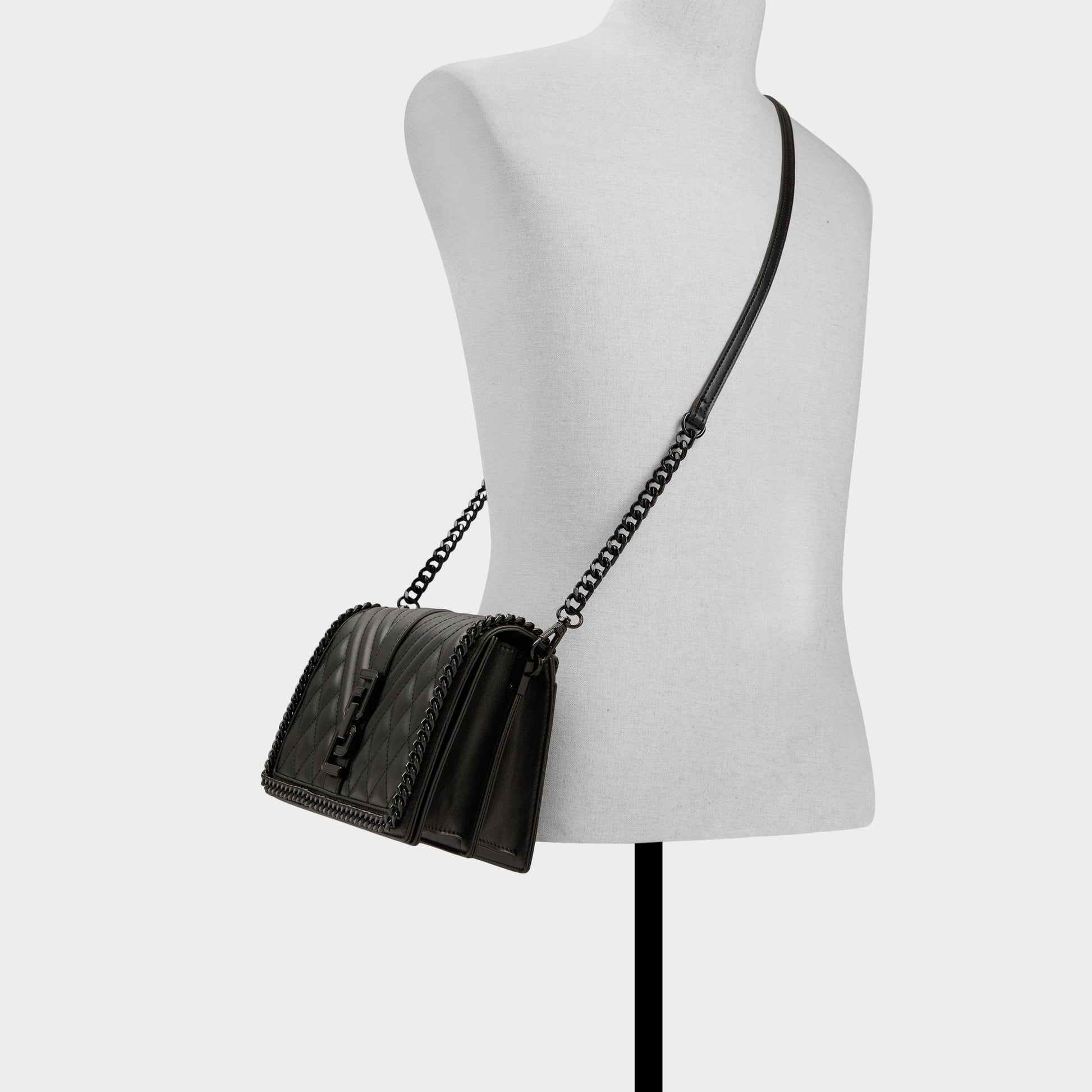 Baussey in Black Black - Crossbody bag Aldo Black/Black