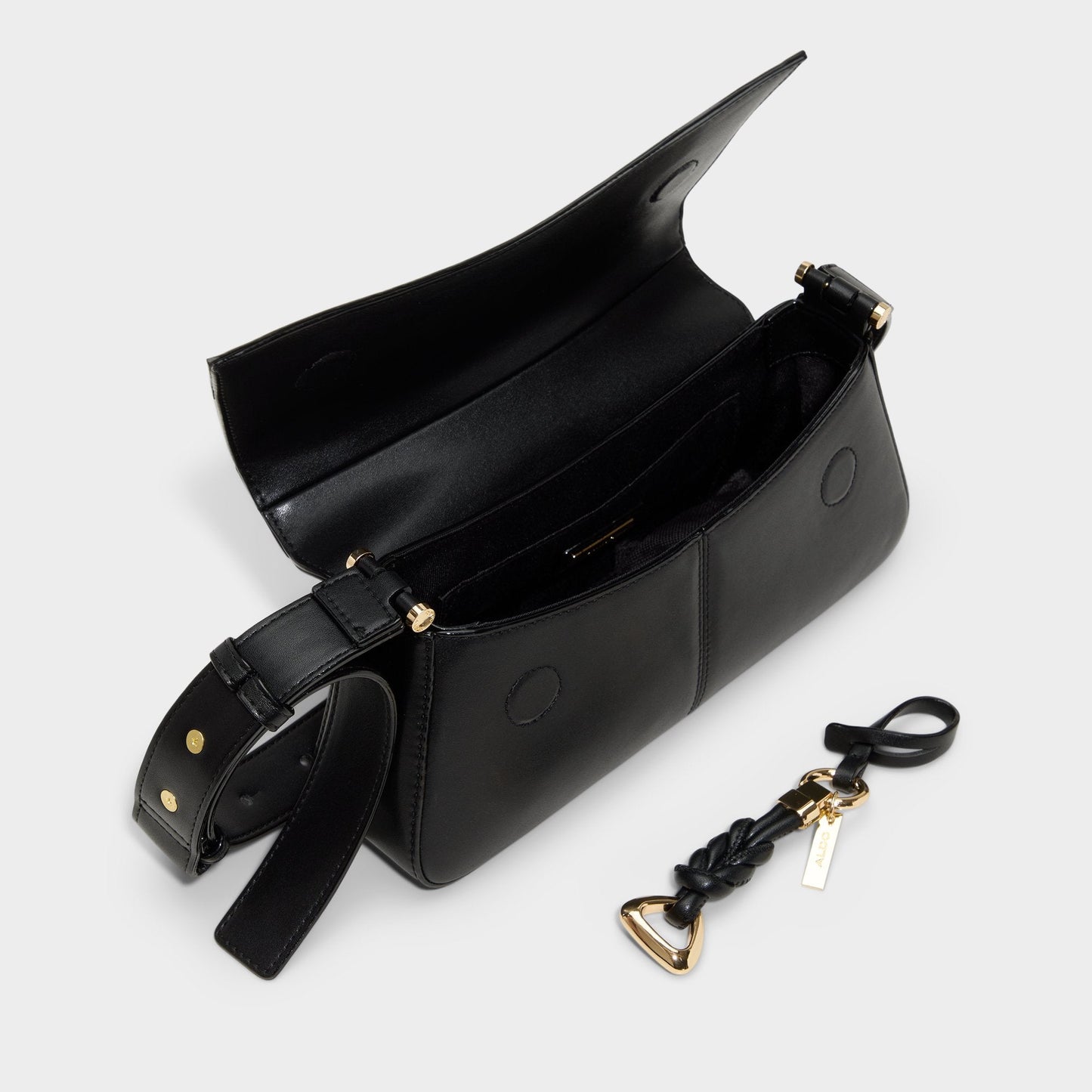 Evenaa in Black Overflow - Shoulder bag Aldo Black overflow
