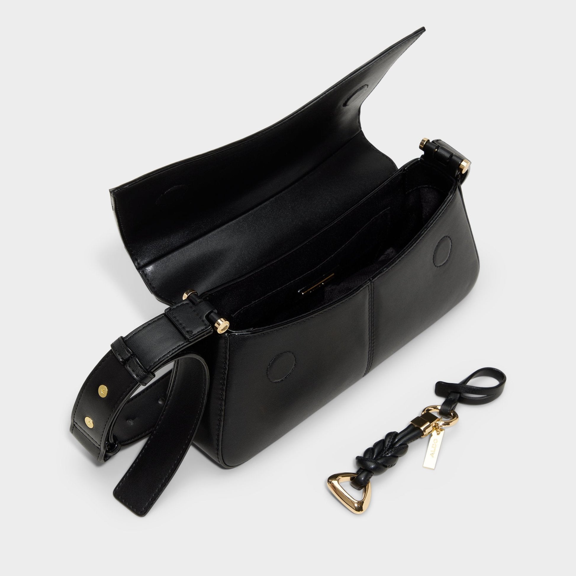 Evenaa in Black Overflow - Shoulder bag Aldo Black overflow