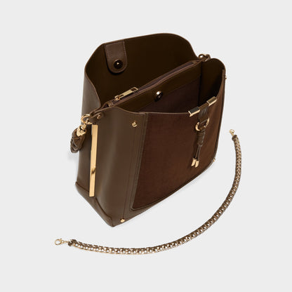 Nalaynaa in Brown - Bucket bag Aldo Brown