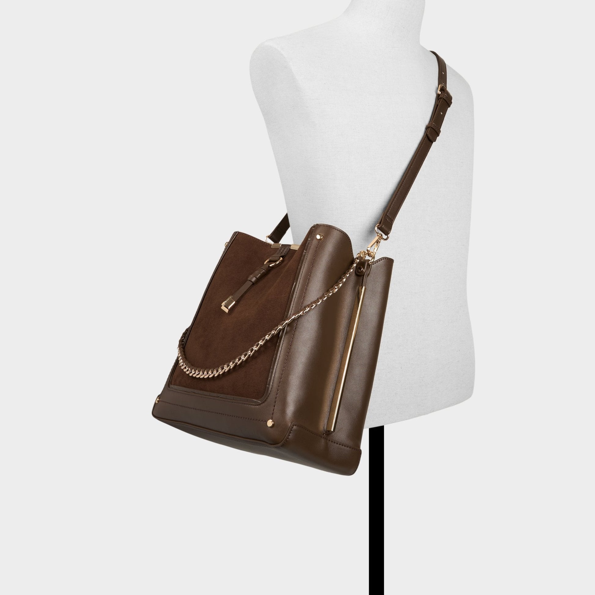 Nalaynaa in Brown - Bucket bag Aldo Brown