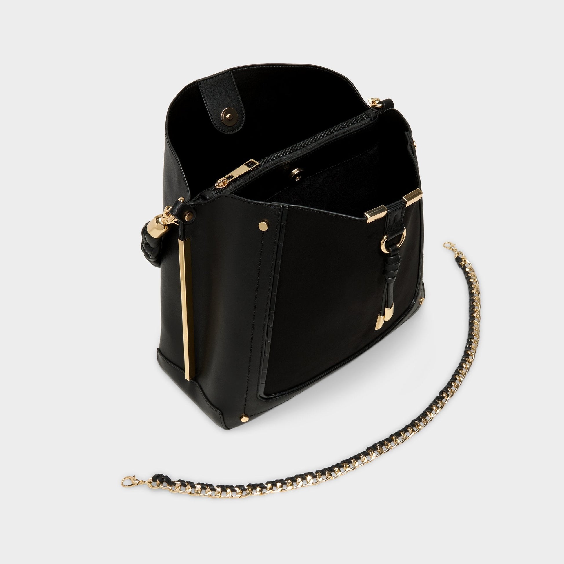 Nalaynaa in Black - Bucket bag Aldo Black