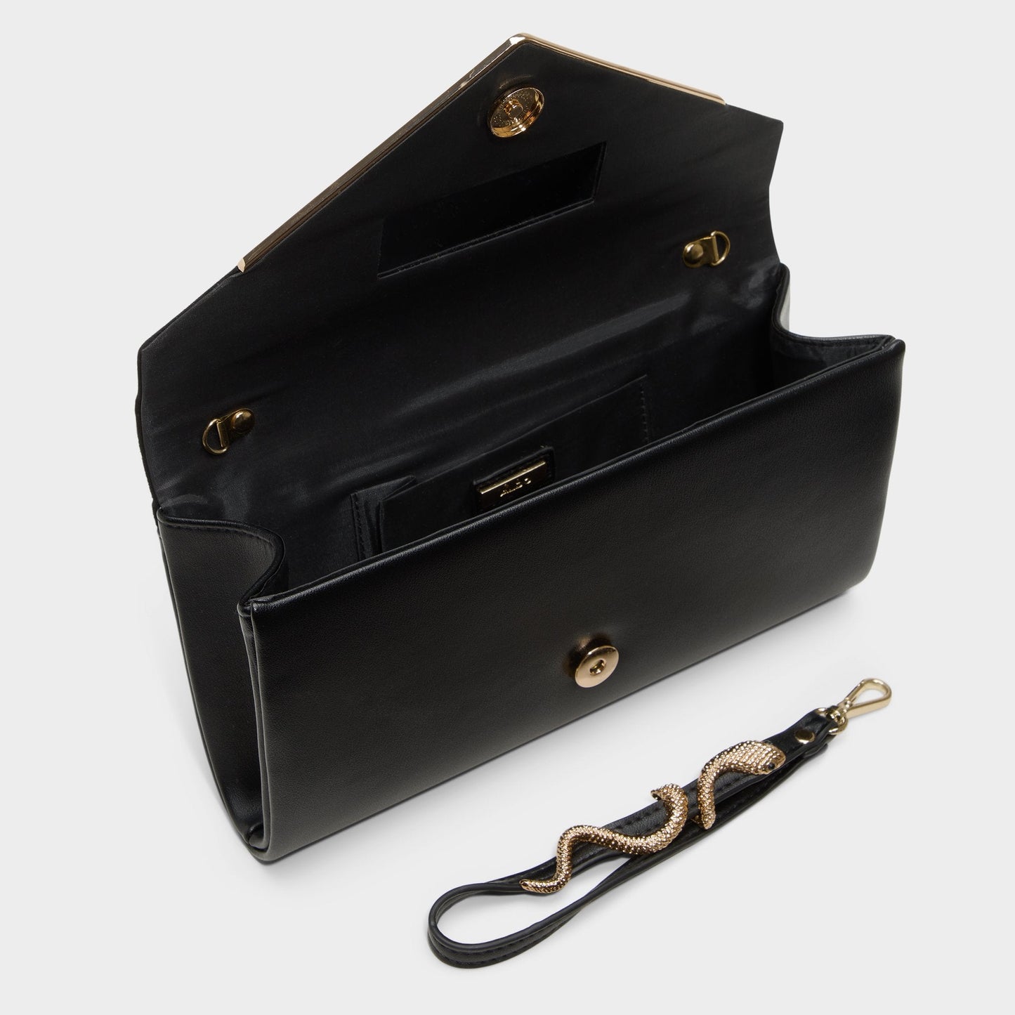 Serpantee in Black - Clutch Aldo Black