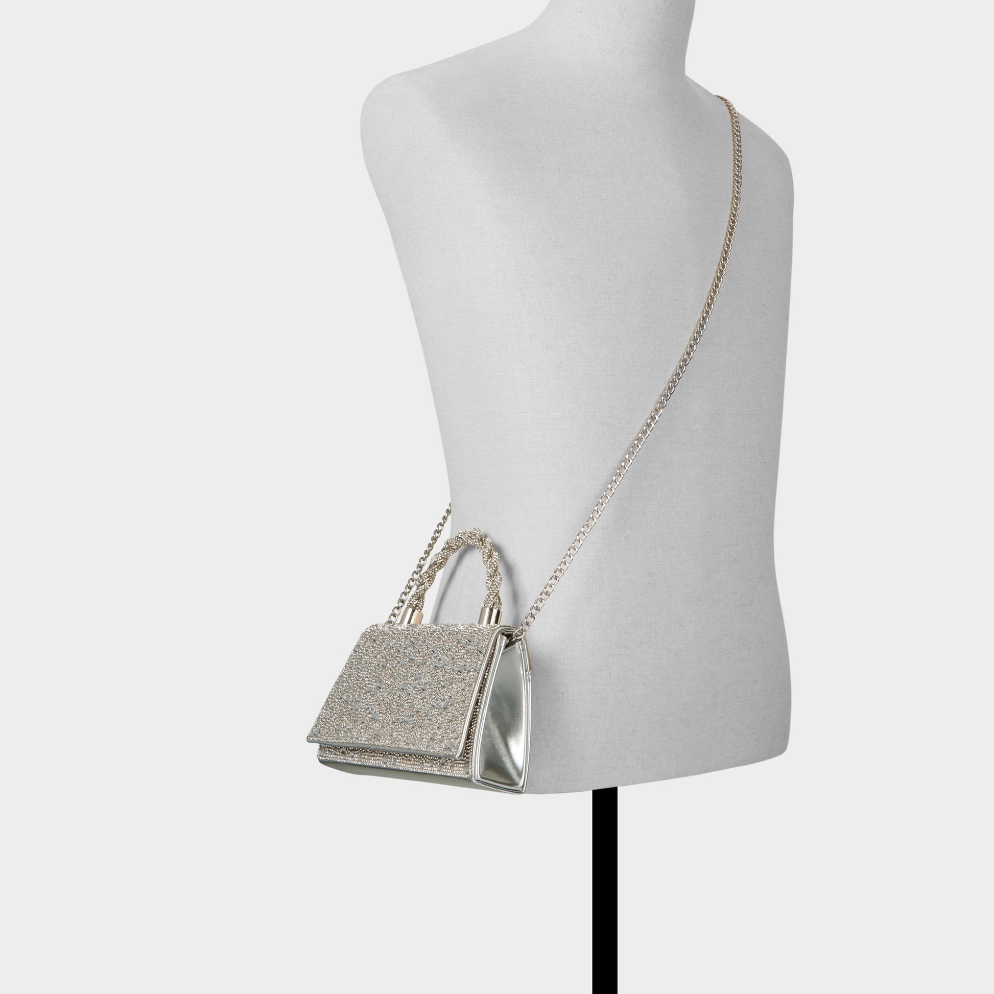 Josephinaa in Silver - Top handle bag Aldo Silver