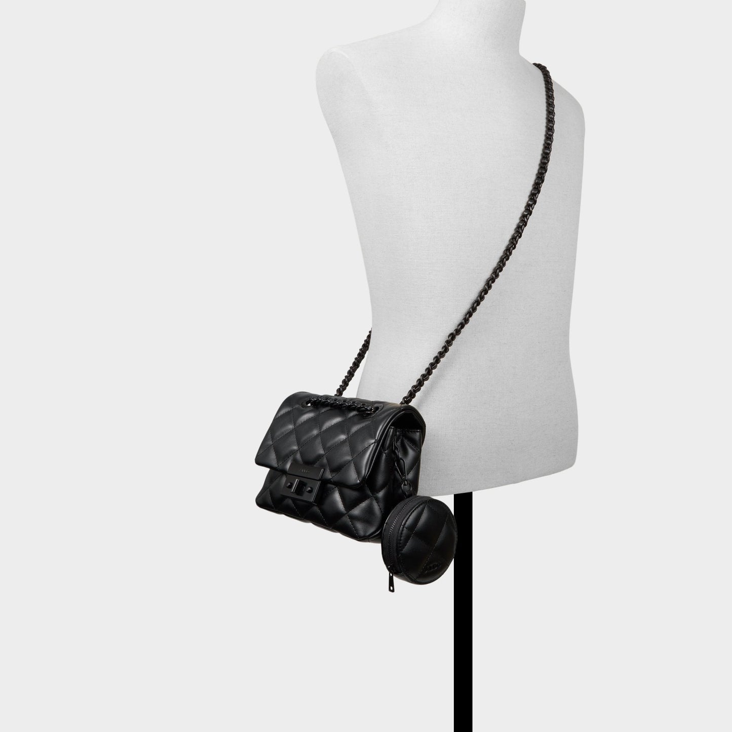 Letissee in Black Black - Crossbody bag Aldo Black/Black