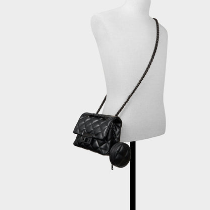 Letissee in Black Black - Crossbody bag Aldo Black/Black