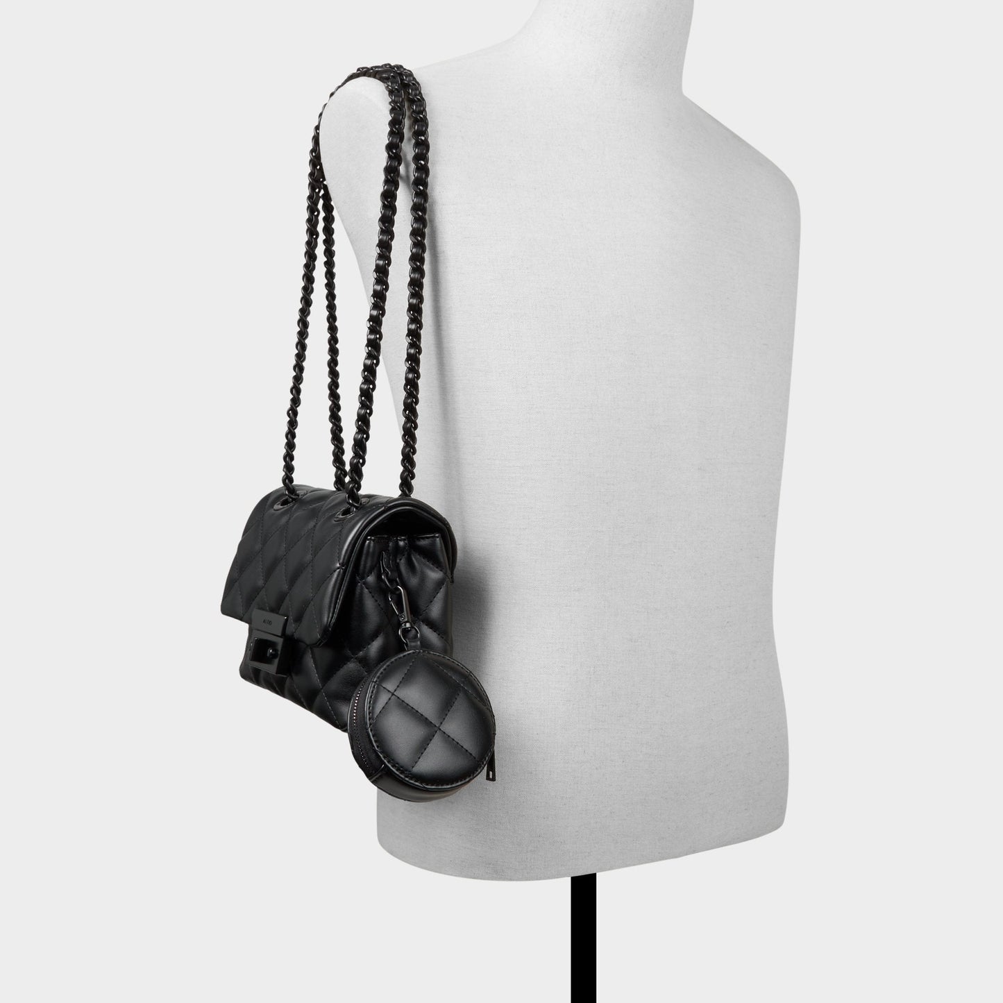 Letissee in Black Black - Crossbody bag Aldo Black/Black