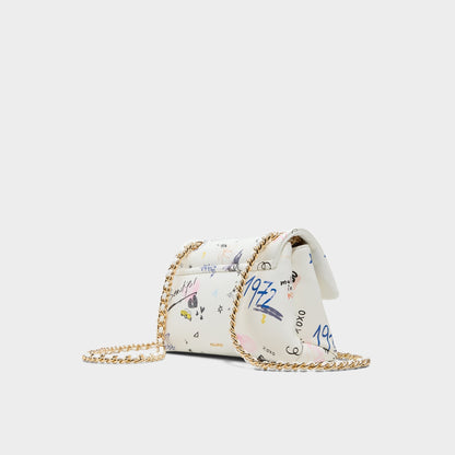 Doodlesoftpufff in White Combo - Crossbody bag Aldo White combo