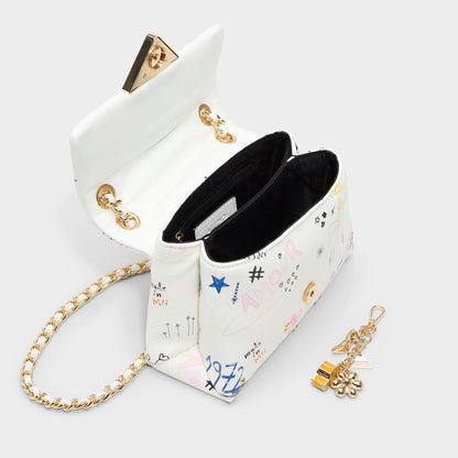 Doodlesoftpufff in White Combo - Crossbody bag Aldo White combo