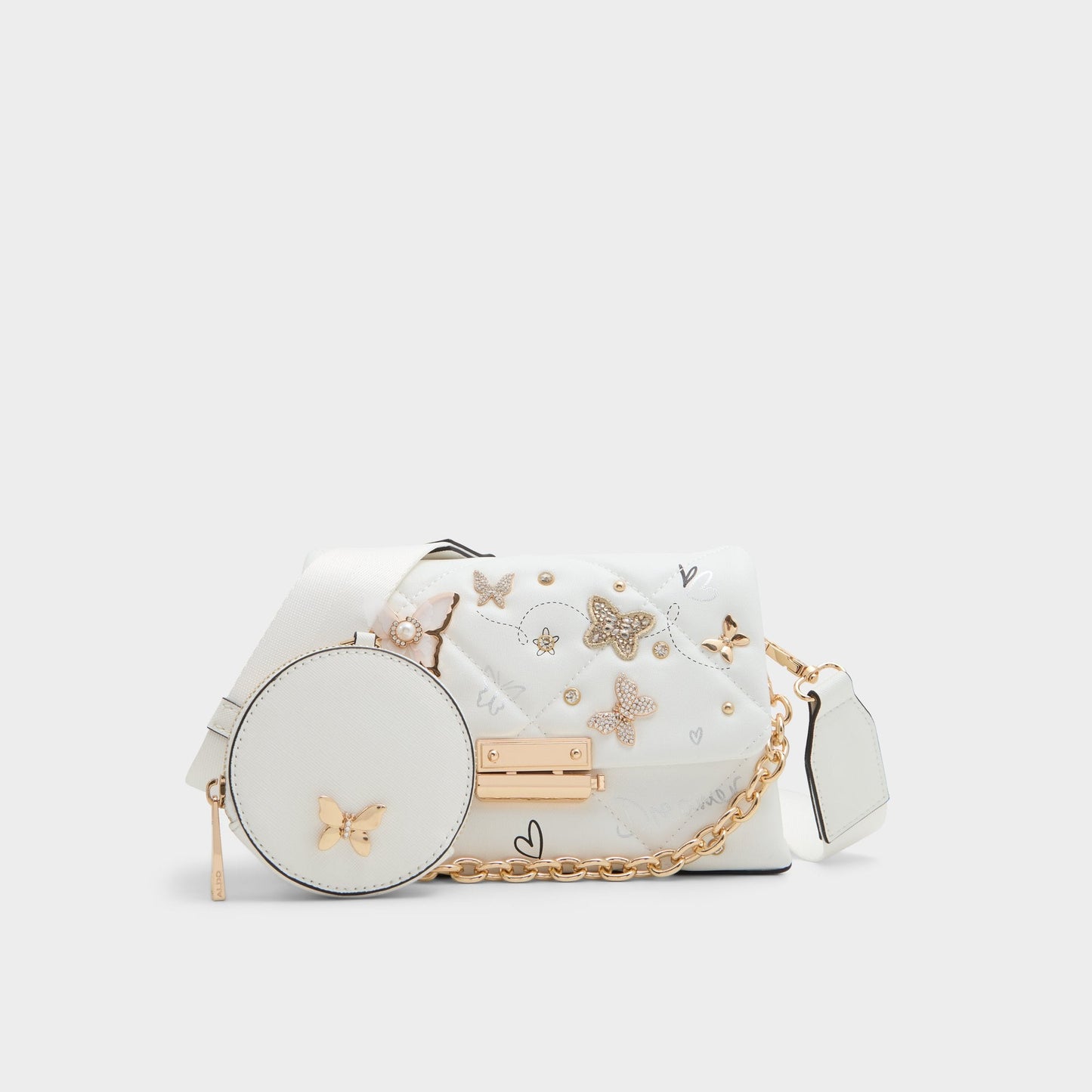 Camberlyyx White Women's Crossbody Bags - Crossbody bag Aldo White