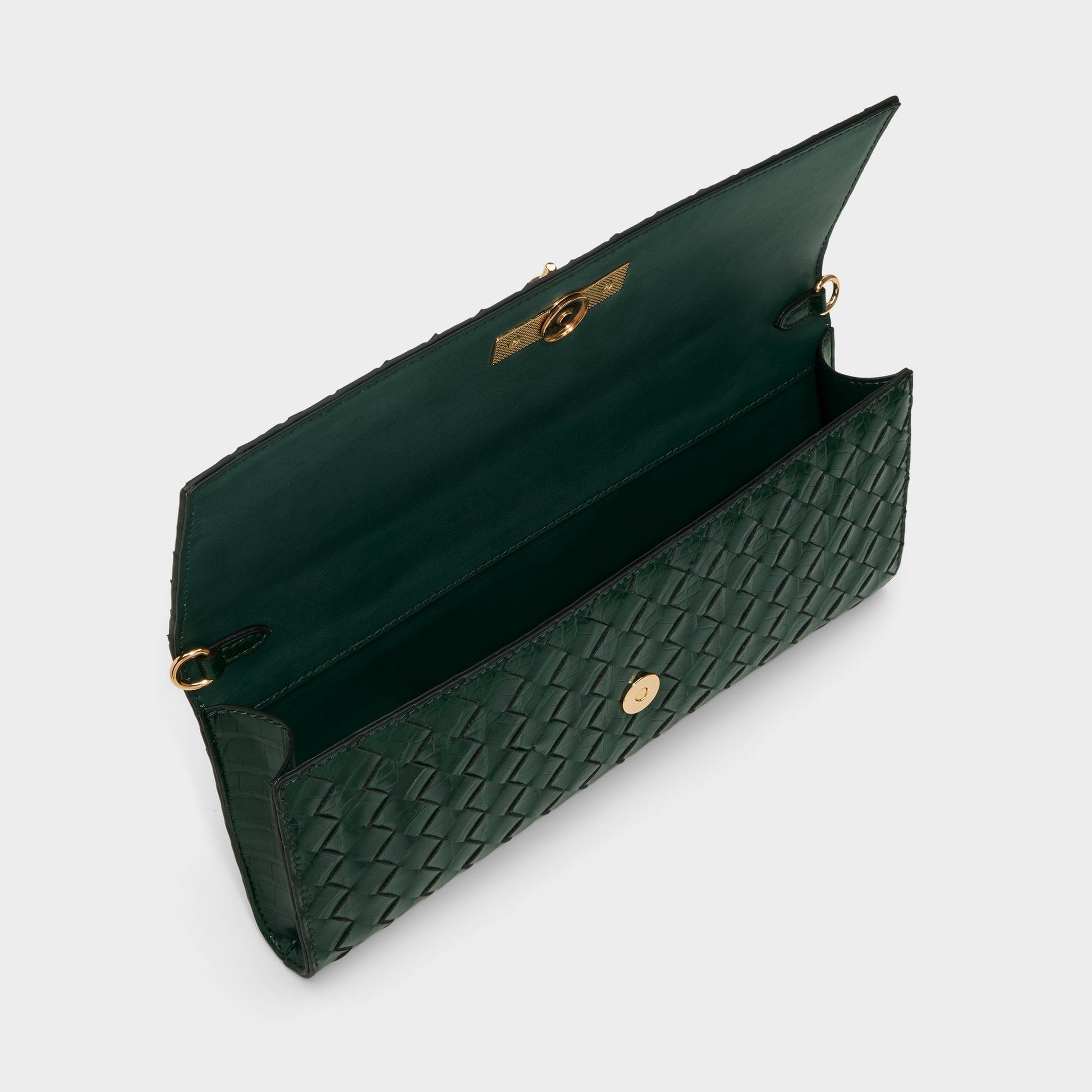Rouxx in Dark Green - Clutch Aldo Dark green