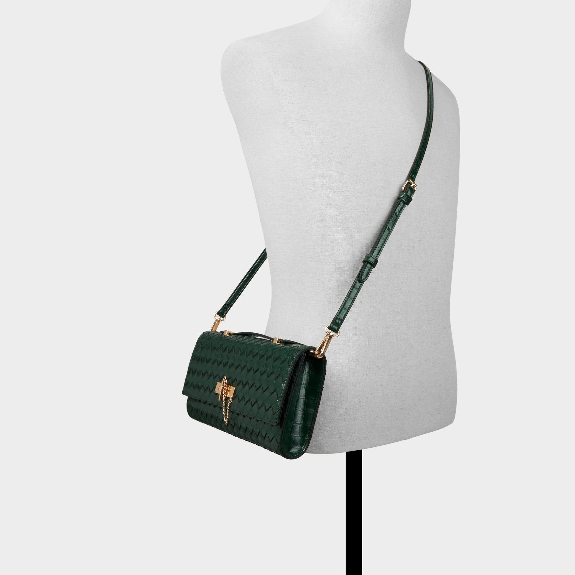 Rouxx in Dark Green - Clutch Aldo Dark green