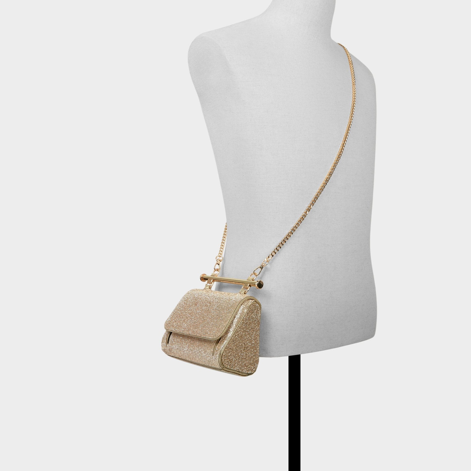 Blingchic Gold Women's Top Handle Bags - Top handle bag Aldo Gold