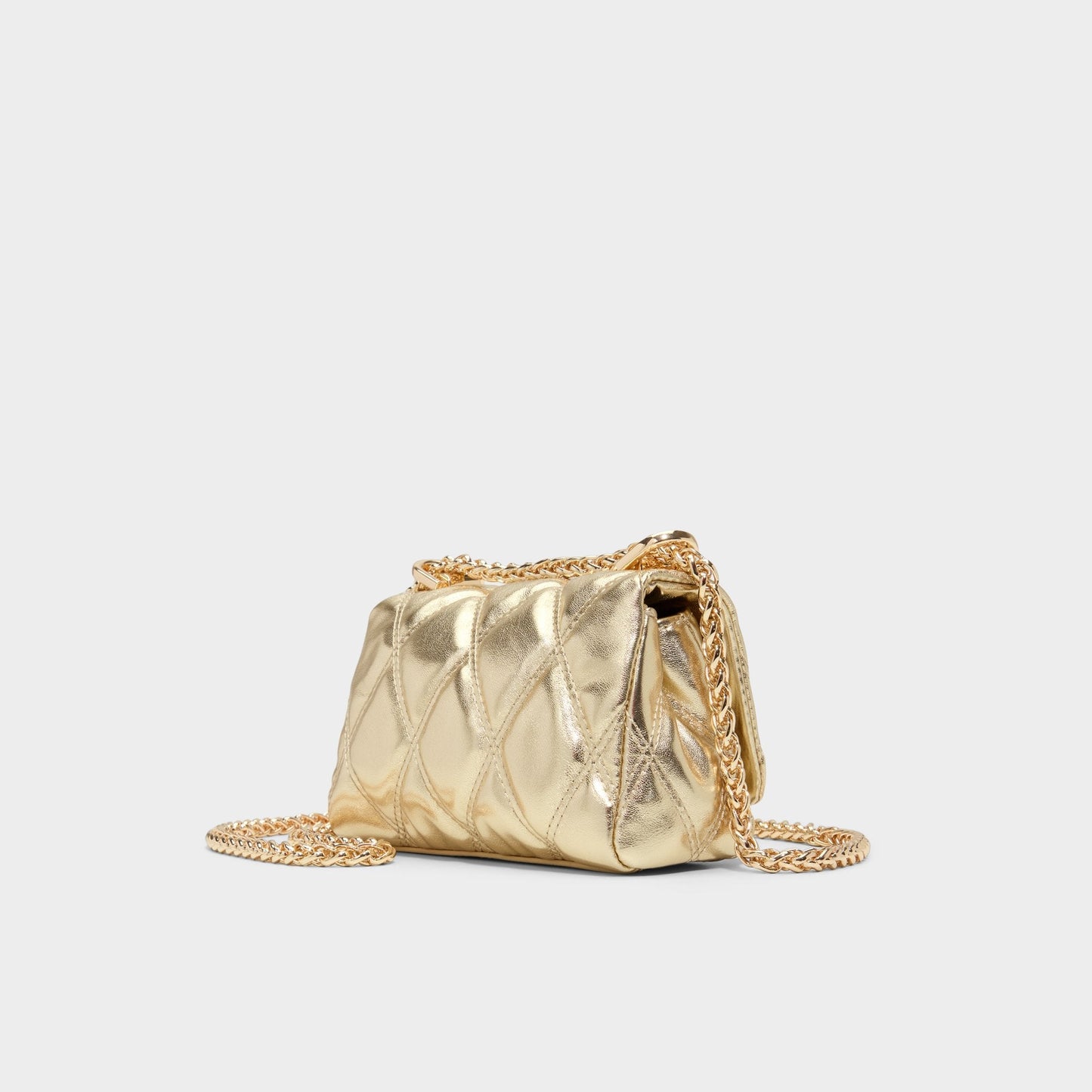 Ledia Gold Women's Iridescent metallics - Crossbody bag Aldo Gold