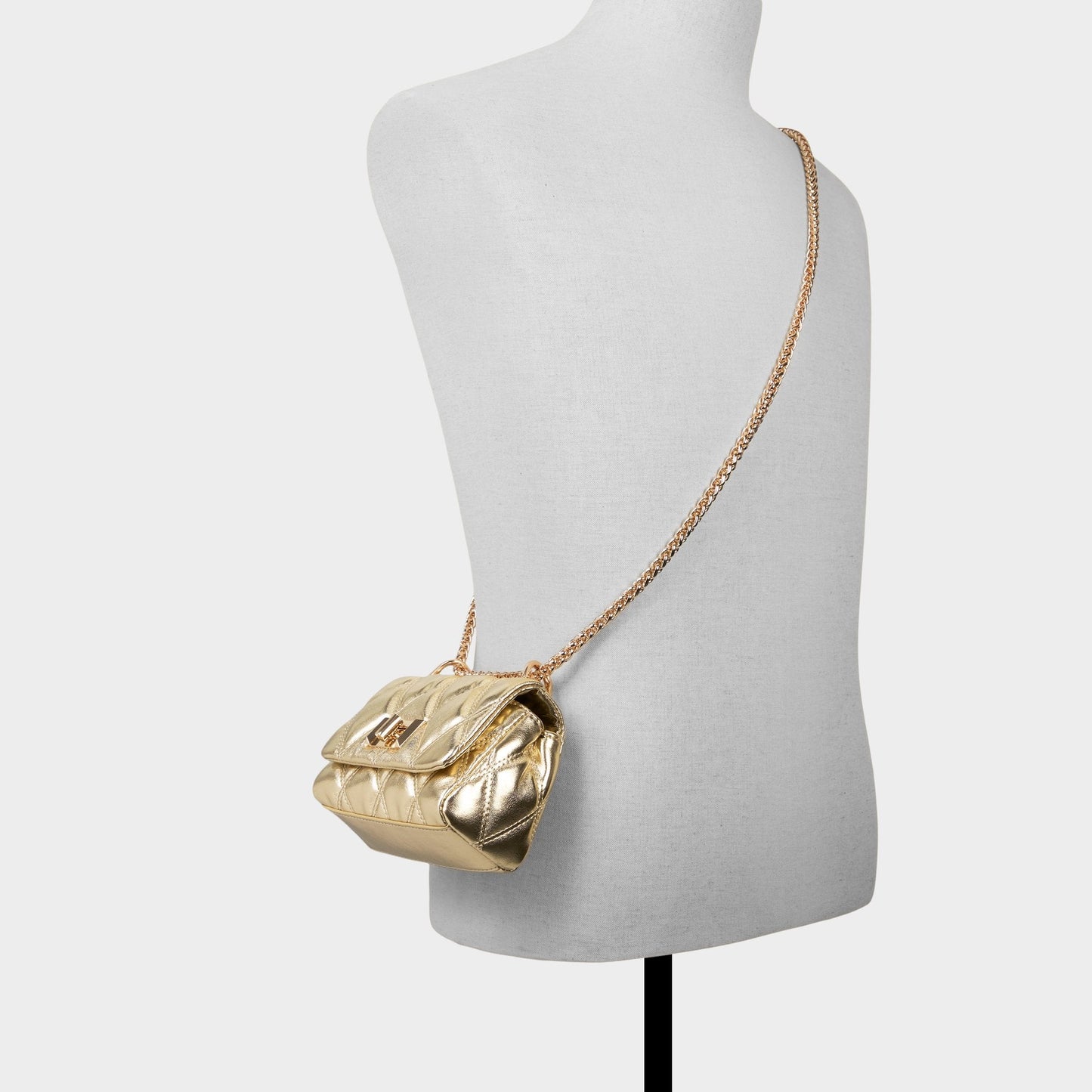 Ledia Gold Women's Iridescent metallics - Crossbody bag Aldo Gold