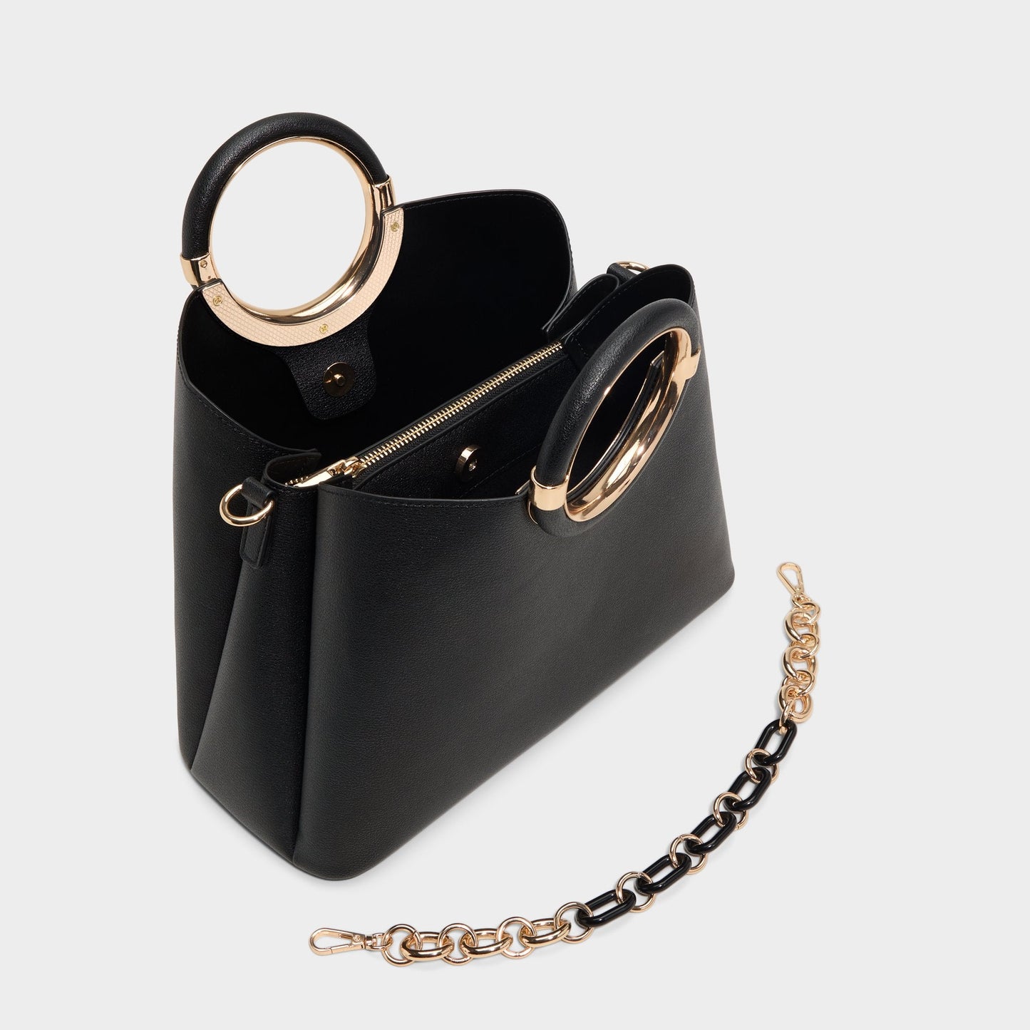 Dovieex Black Women's Top Handle Bags - Satchel bag Aldo Black